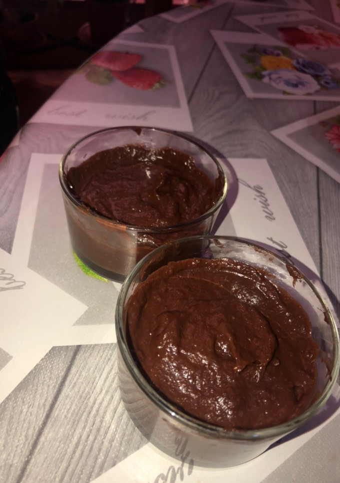 Una foto de Helado de chocolate 100% saludable