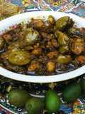 টক মিষ্টি জলপাইয়ের আচার।