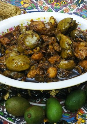 টক মিষ্টি জলপাইয়ের আচার। রেসিপির প্রধান ছবি