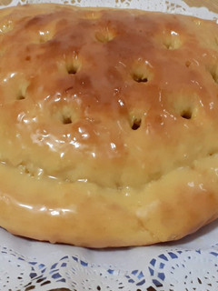 Una foto de Torta brioche de nata