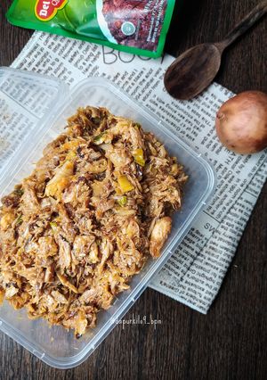 Foto resep Ayam Suwir Saus Barbeque / Isian Roti
