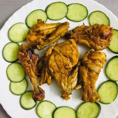 Three spices steam chicken Roast A picture of Three spices steam chicken Roast.