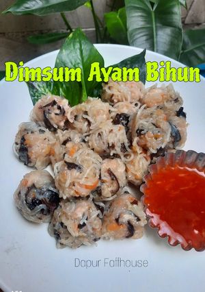 Foto resep 741. Dimsum Ayam Bihun