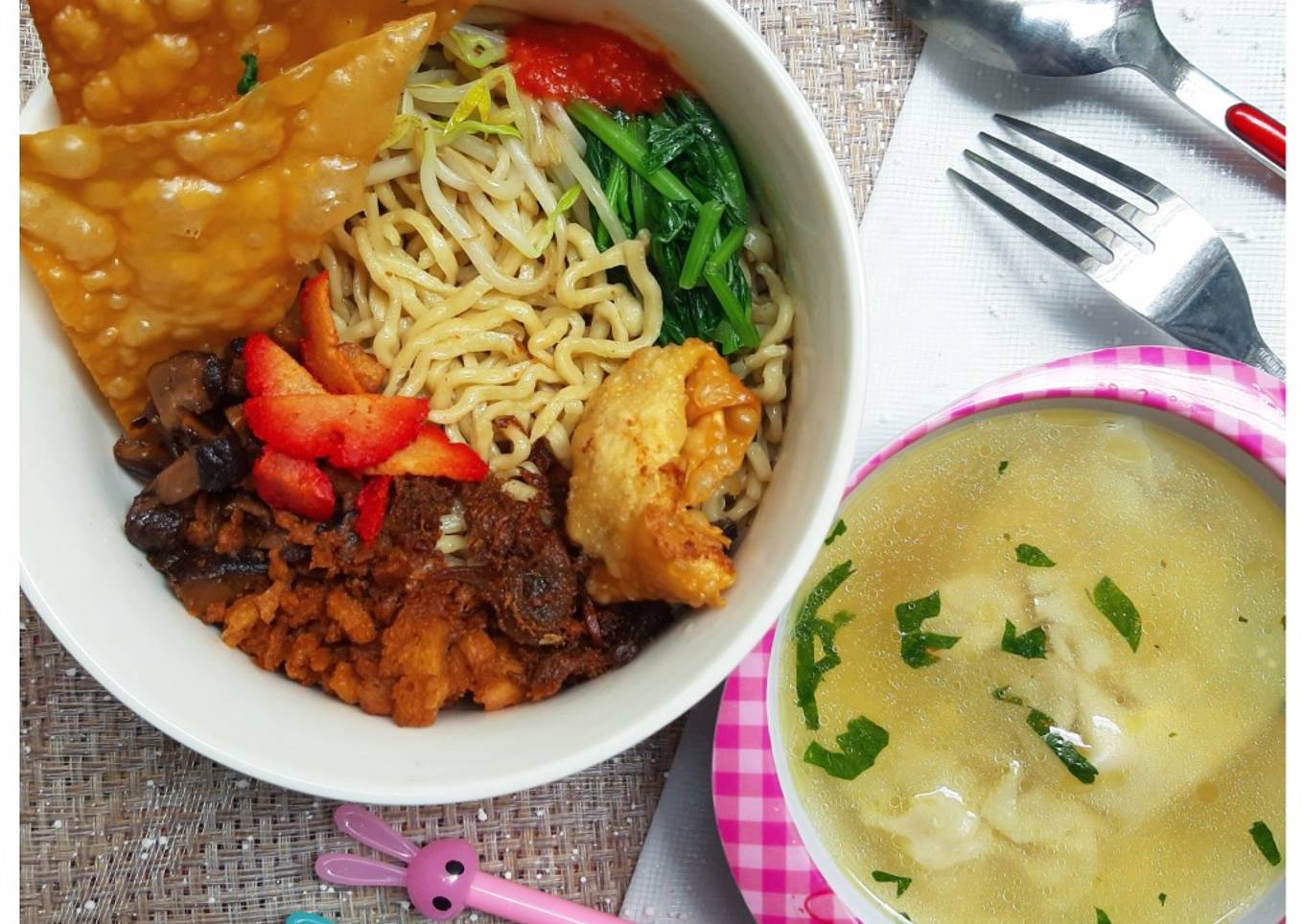 Mie Pangsit Vegan