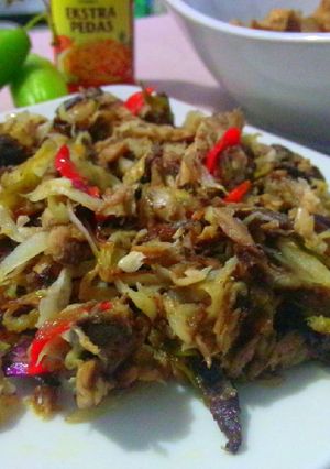 Foto resep Suwir ikan tongkol pencit