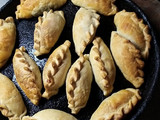 Empanadas de pechuga de pollo y espinaca
