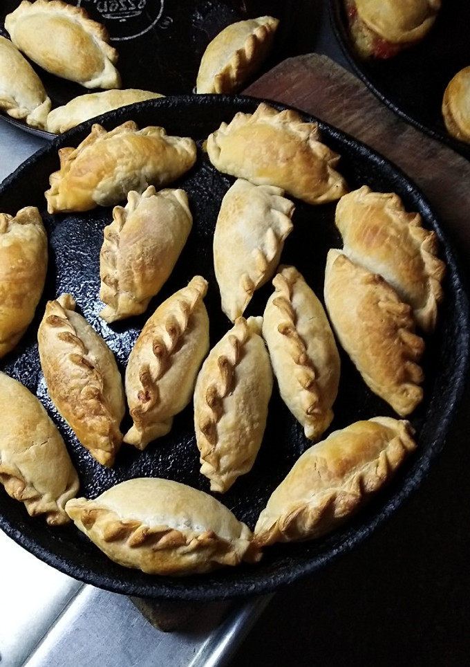Una foto de Empanadas de pechuga de pollo y espinaca