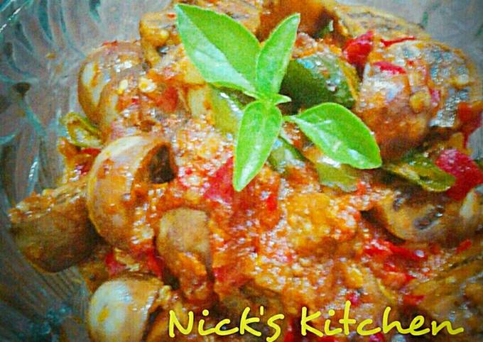 Anti Ribet, Buat Sambal Goreng Terong Ungu Bulat Yang Enak