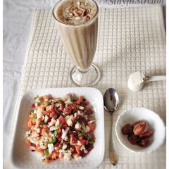 A picture of Dates Banana Protein Shake.