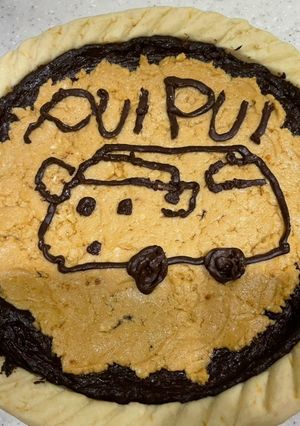 花生醬巧克力乳酪派～PUI PUI~~ 的食譜成品照片
