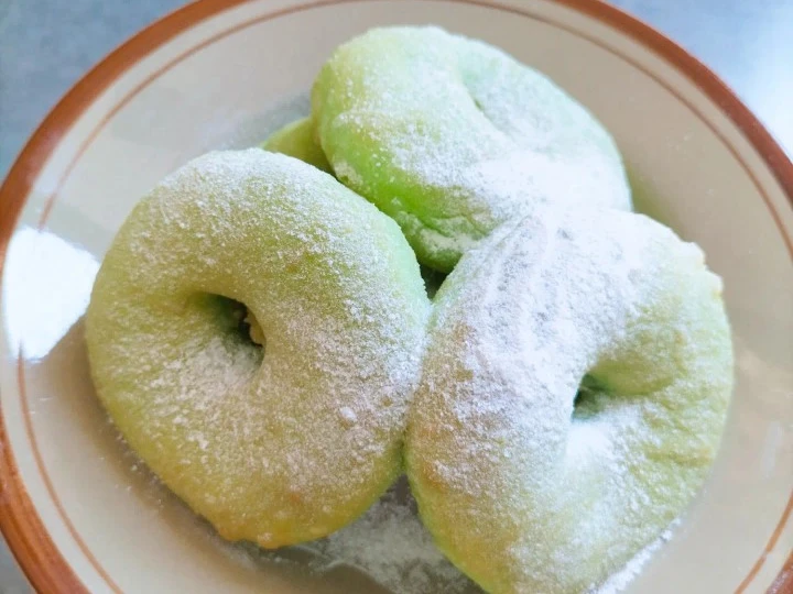 Langkah Gampang Menyiapkan Resep Donat Kentang Pandan super lembut yang Bisa Manjain Lidah Anti Ribet, Mantap