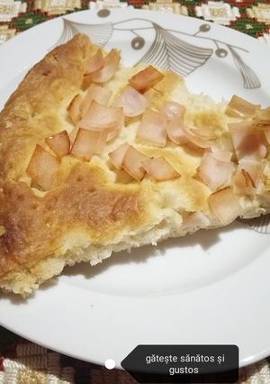 O poză a rețetei Foccacia cu șuncă.