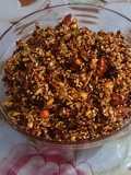 Salsa picante de frutos secos y semillas