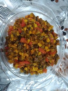عکسی از دستور خورشت لوبیا