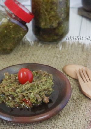 Foto resep Sambal Ijo Daging (posting kedua)