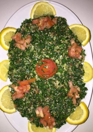 صورة لوصفة تبولة