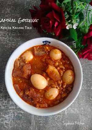Foto resep Sambal Goreng Krecek Kacang Tolo