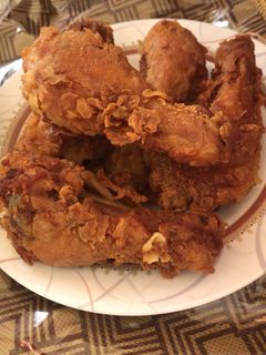 صورة لوصفة دجاج بروستد