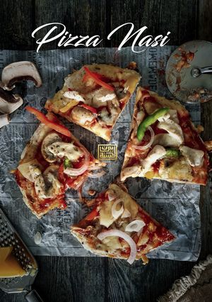 Gambar Pizza Nasi Gluten Free 🇮🇹