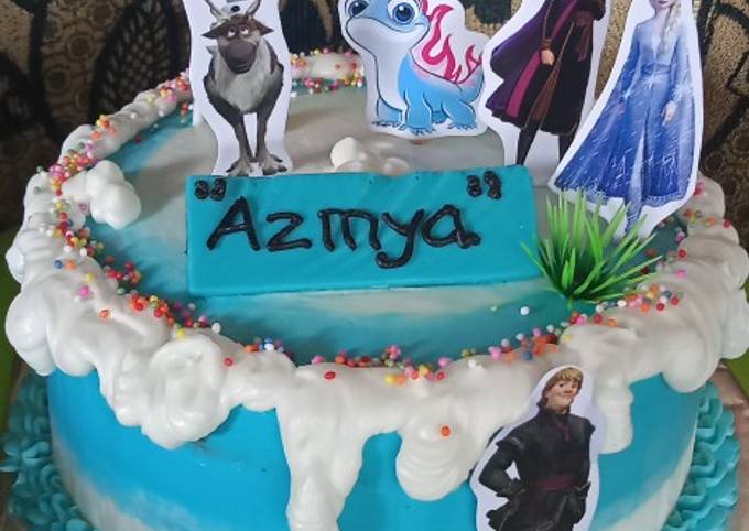 Standar Cara praktis bikin Kue Ultah 3 telur uk 16 (takaran sendok) dijamin nagih banget