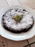 Torta con cioccolato e melanzane