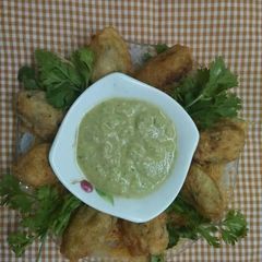 A picture of Coconut Kebabs.