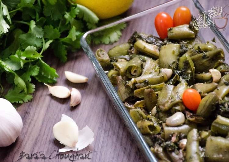 Step-by-Step Guide to Make Quick Green_fava_beans_in_oil