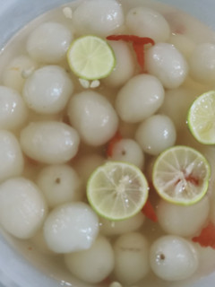 Foto resep Asinan rambutan simple