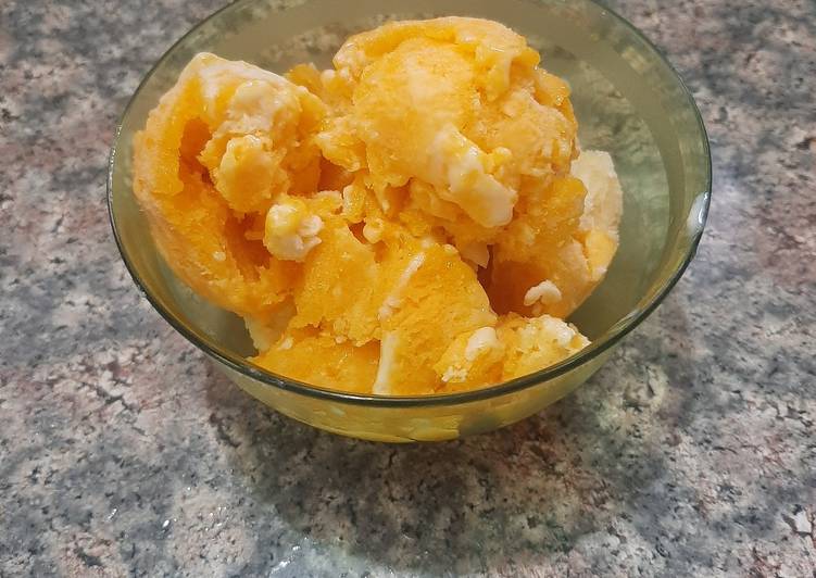 Easiest Way to Make Speedy Mango icecream