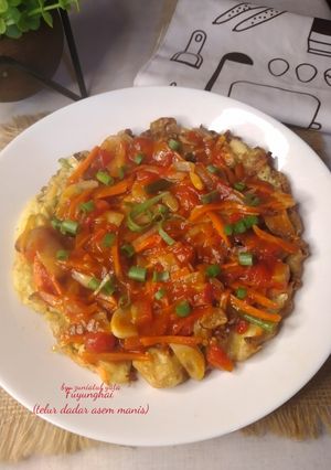 Foto resep Fuyunghai (telur dadar asem manis)