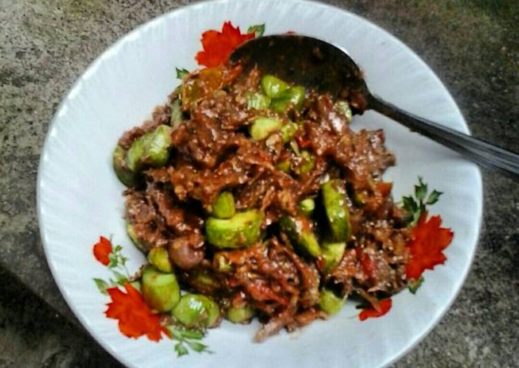 Resep Sambel pete teri Anti Gagal