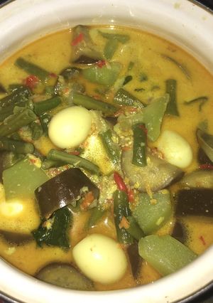 Foto resep Sayur lodeh telur puyuh