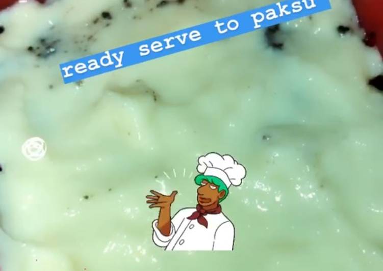 Lapis lumer keju oreo