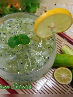 Foto resep Es Timun Selasih