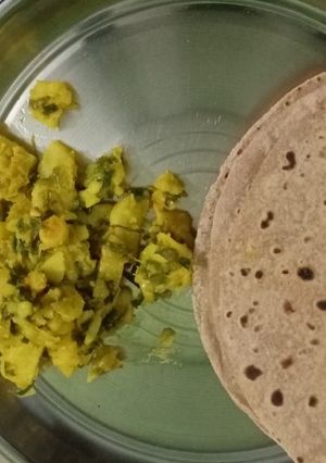 आलू प्याज़ की सब्जी(aloo pyaz ki sabzi recipe in hindi) रेसिपी मुख्य फोटो