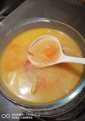A picture of Fish and Vege Soup.