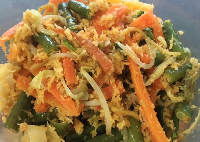 Wajib coba! Resep praktis membuat Urap Sayur  menggugah selera