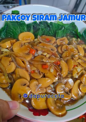Foto resep Pakcoy Siram Jamur