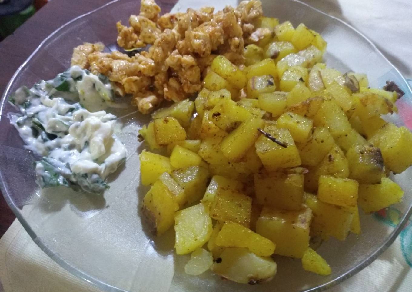 Pollo con papas