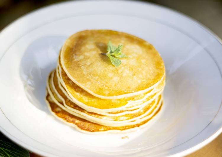 Cara membuat Banana Pancake , Enak