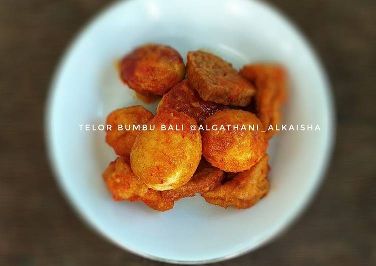 Telur bumbu bali