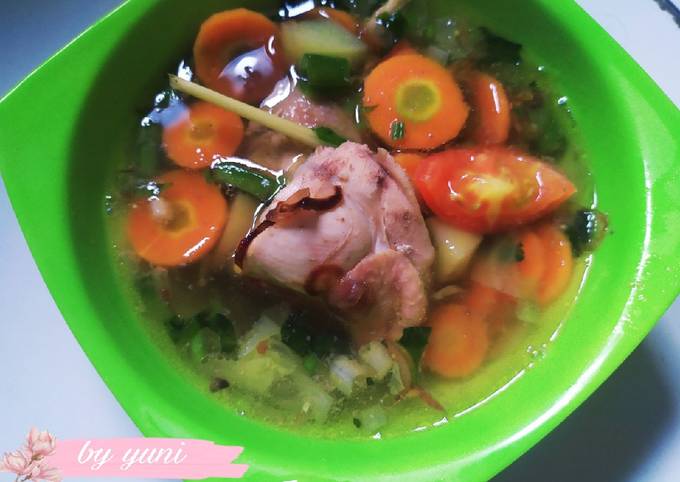 Resep Sop Ayam Pak Min Klaten Yang Sempurna Best Recipes