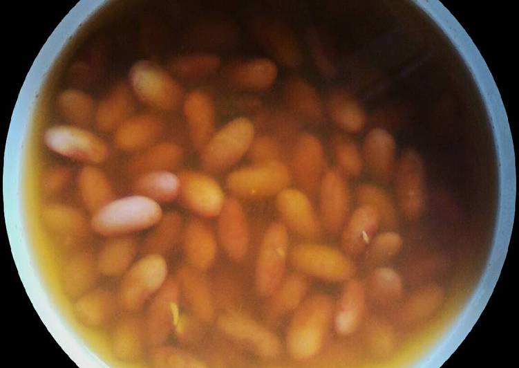 Sayur kacang merah (pedas, manis dan asem)