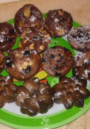 Grízes muffin Nita módra recept fotója
