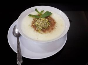 صورة لوصفة رز بالحليب