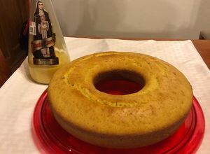 Una foto de Pastel de Rompope