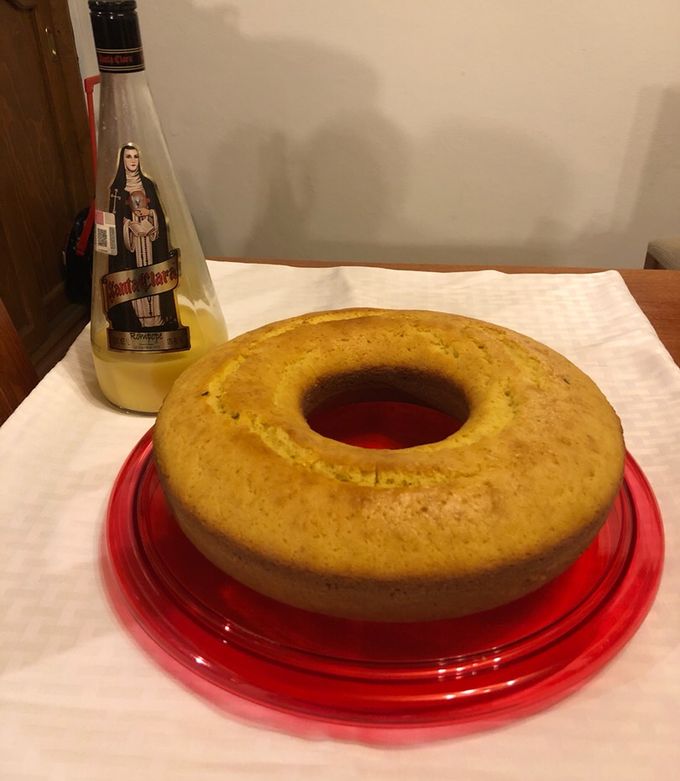 Una foto de Pastel de Rompope