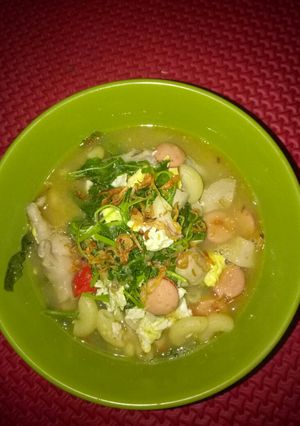 Foto resep Seblak ceker makaroni