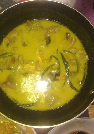 Foto resep Ikan pari santan