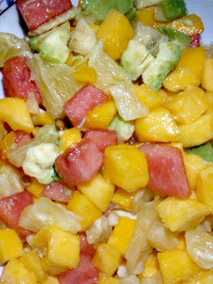 A picture of Fruit salad.